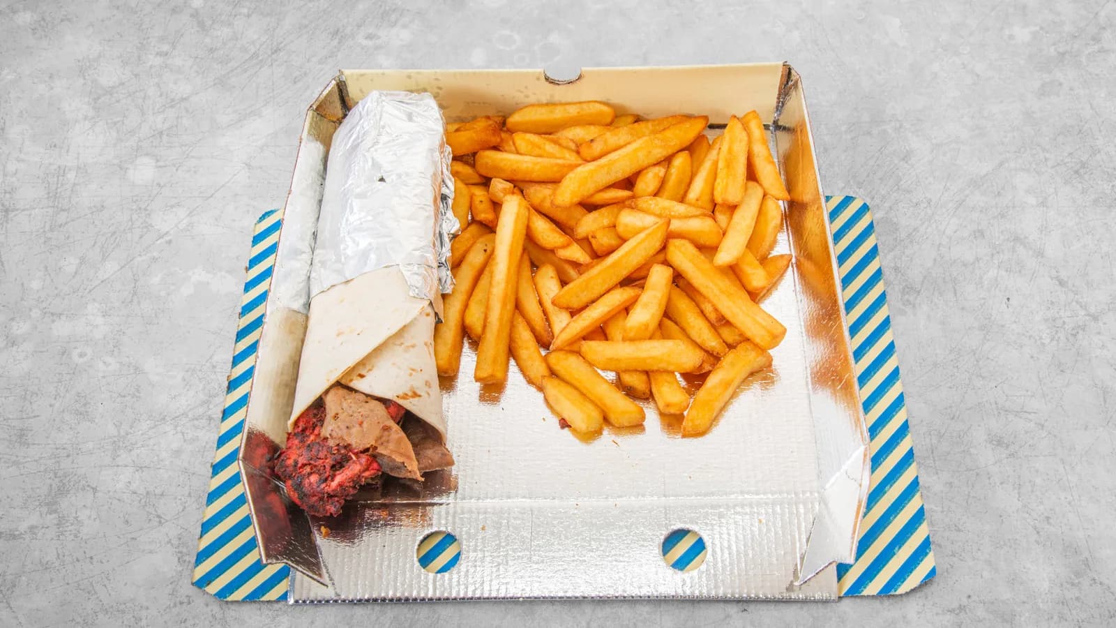 Tandoori & Donner Wrap from Pizza Nova
